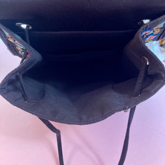 Boho Embroidered Backpack - Picture 3 of 5